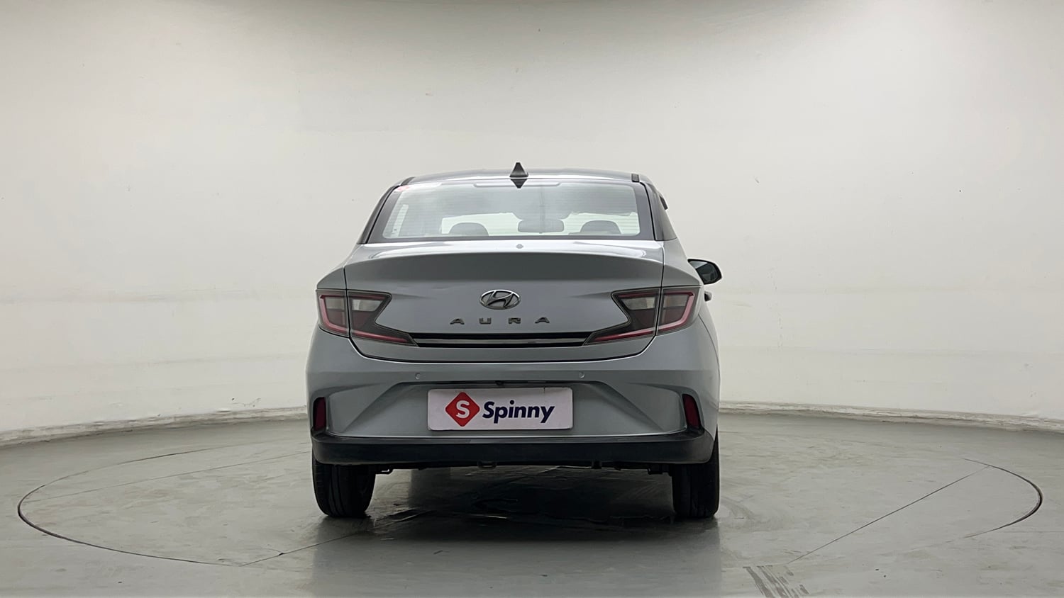 Used 2020 Hyundai Aura SX 1.2 Petrol Petrol Manual exterior BACK VIEW