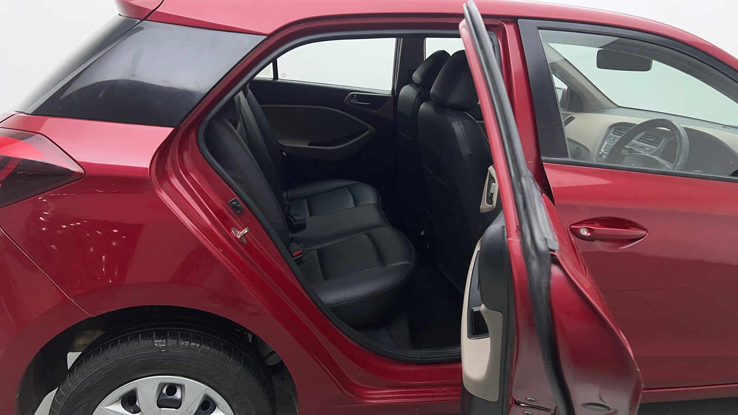 Used 2017 Hyundai Elite i20 Sportz 1.2 Petrol Manual interior RIGHT SIDE REAR DOOR CABIN VIEW