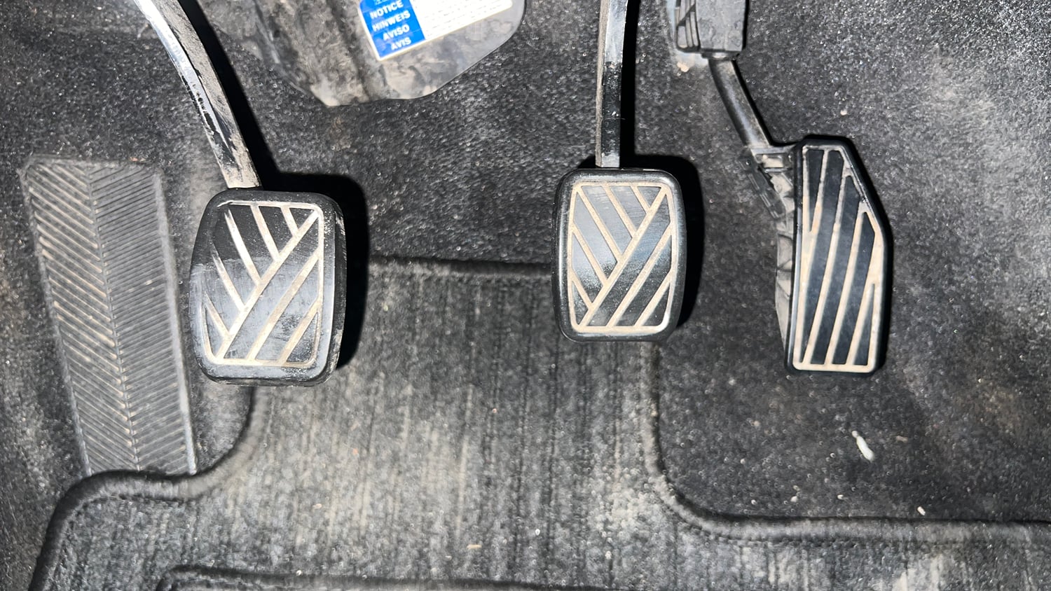 Used 2017 Maruti Suzuki Baleno Delta 1.2 Petrol Manual interior PEDALS VIEW