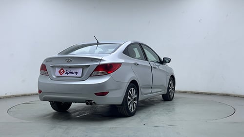 Used 2013 Hyundai Verna Fluidic 1.6 VTVT SX Petrol Manual exterior RIGHT REAR CORNER VIEW