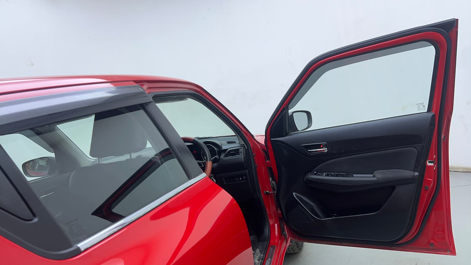 Used 2023 Maruti Suzuki Swift VXi Petrol Manual interior RIGHT FRONT DOOR OPEN VIEW