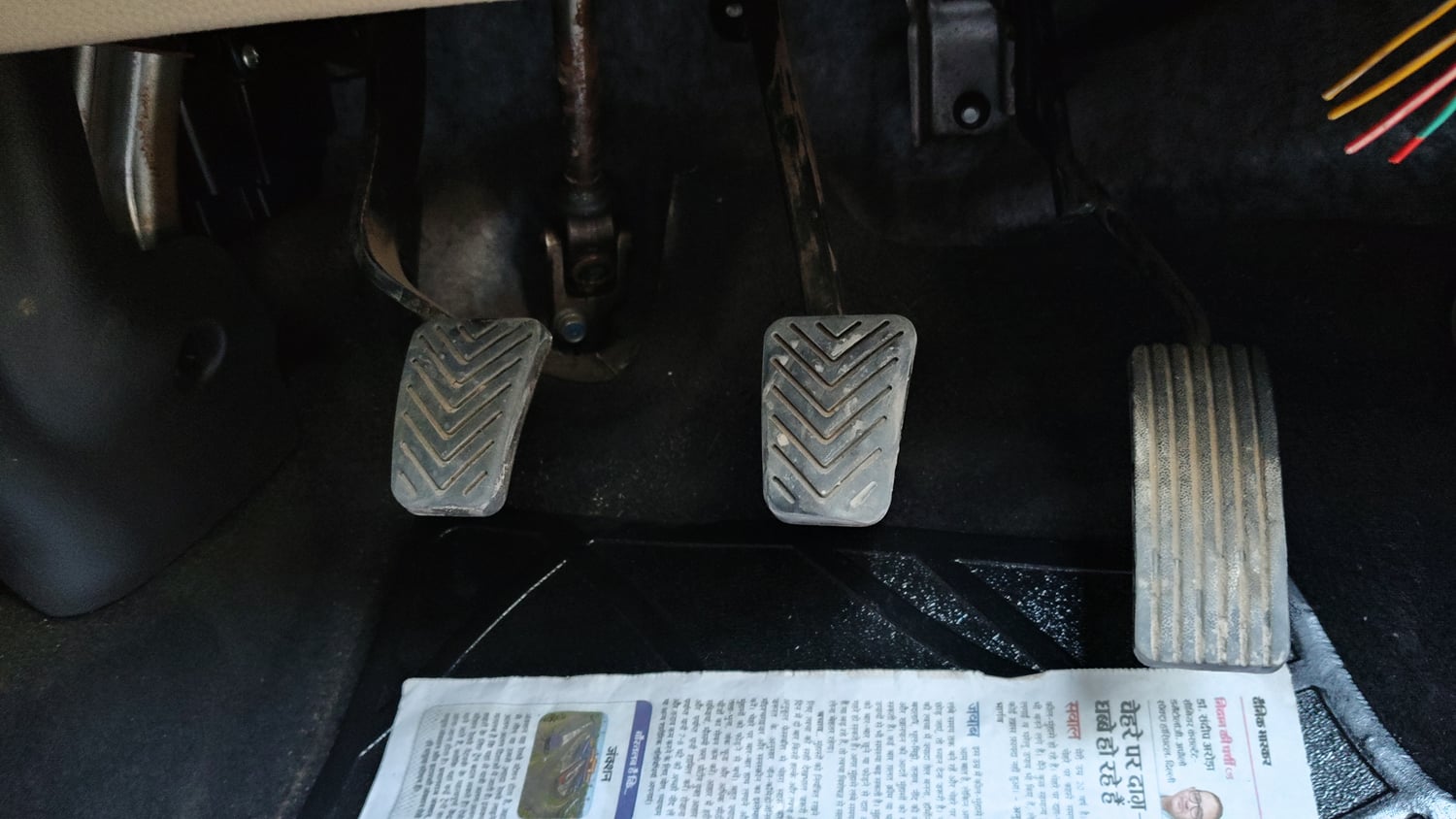 Used 2017 Hyundai Eon Magna + Petrol Manual interior PEDALS VIEW