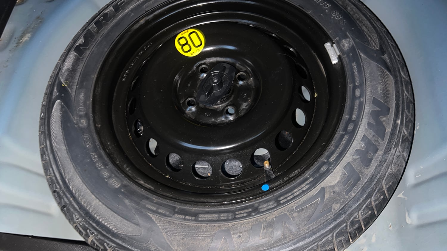 Used 2017 Maruti Suzuki Baleno Alpha 1.2 Petrol Manual tyres SPARE TYRE VIEW