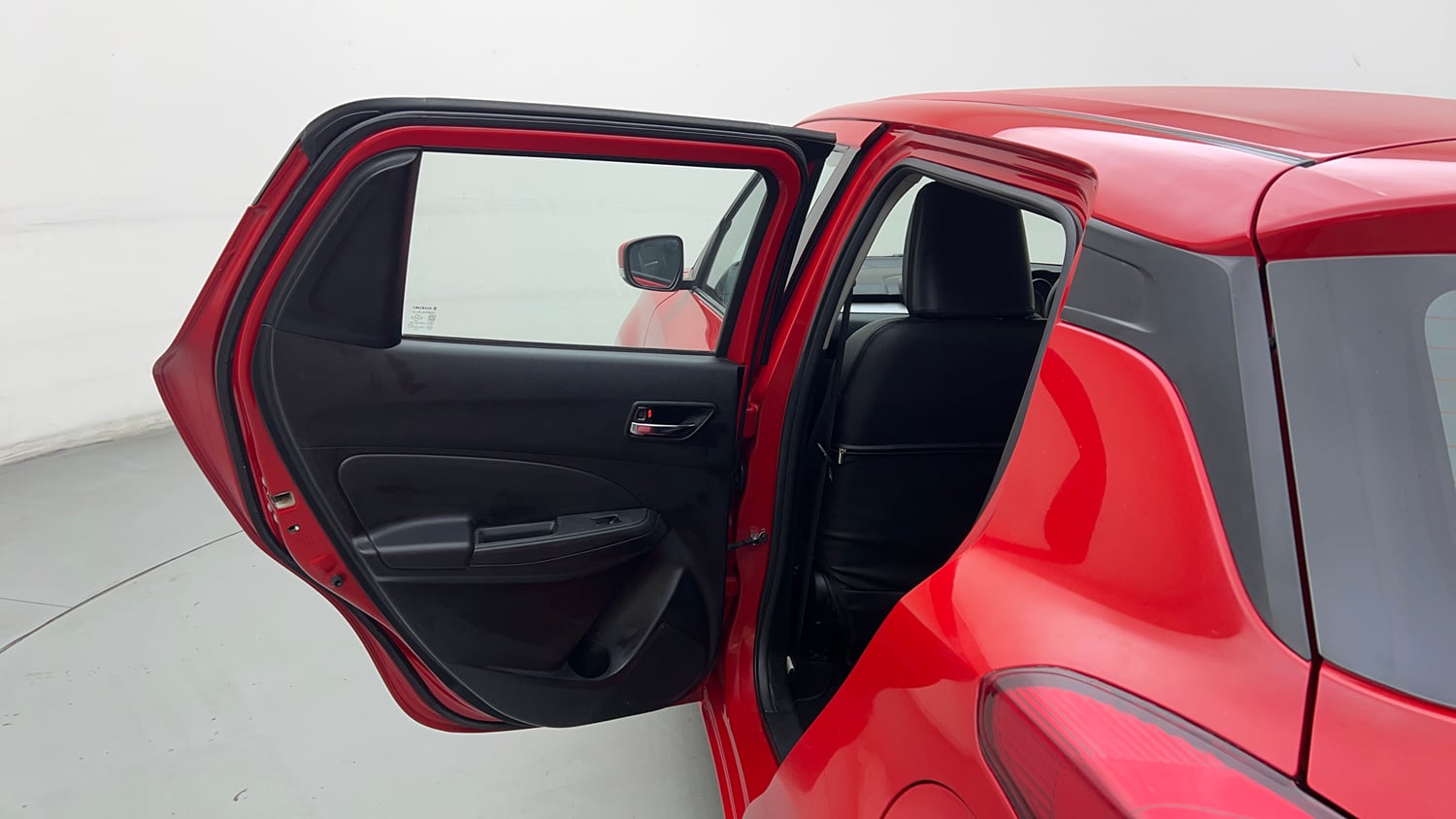 Used 2022 Maruti Suzuki Swift ZXi AMT Petrol Automatic interior LEFT REAR DOOR OPEN VIEW