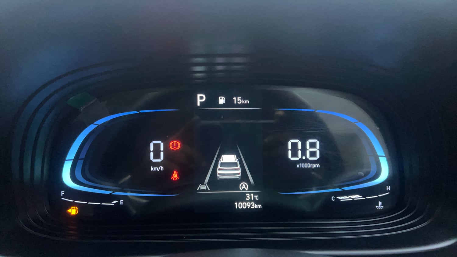 Used 2025 Hyundai Venue SX (O) 1.0 Turbo DCT Petrol Automatic interior CLUSTERMETER VIEW
