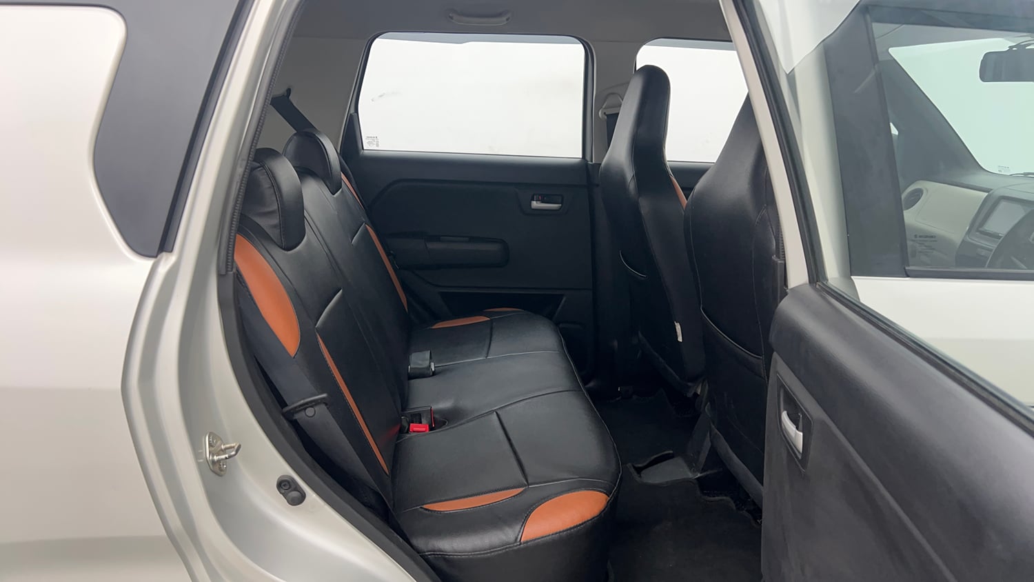 Used 2021 Maruti Suzuki Wagon R VXi (O) 1.2 AMT Petrol Automatic interior RIGHT SIDE REAR DOOR CABIN VIEW