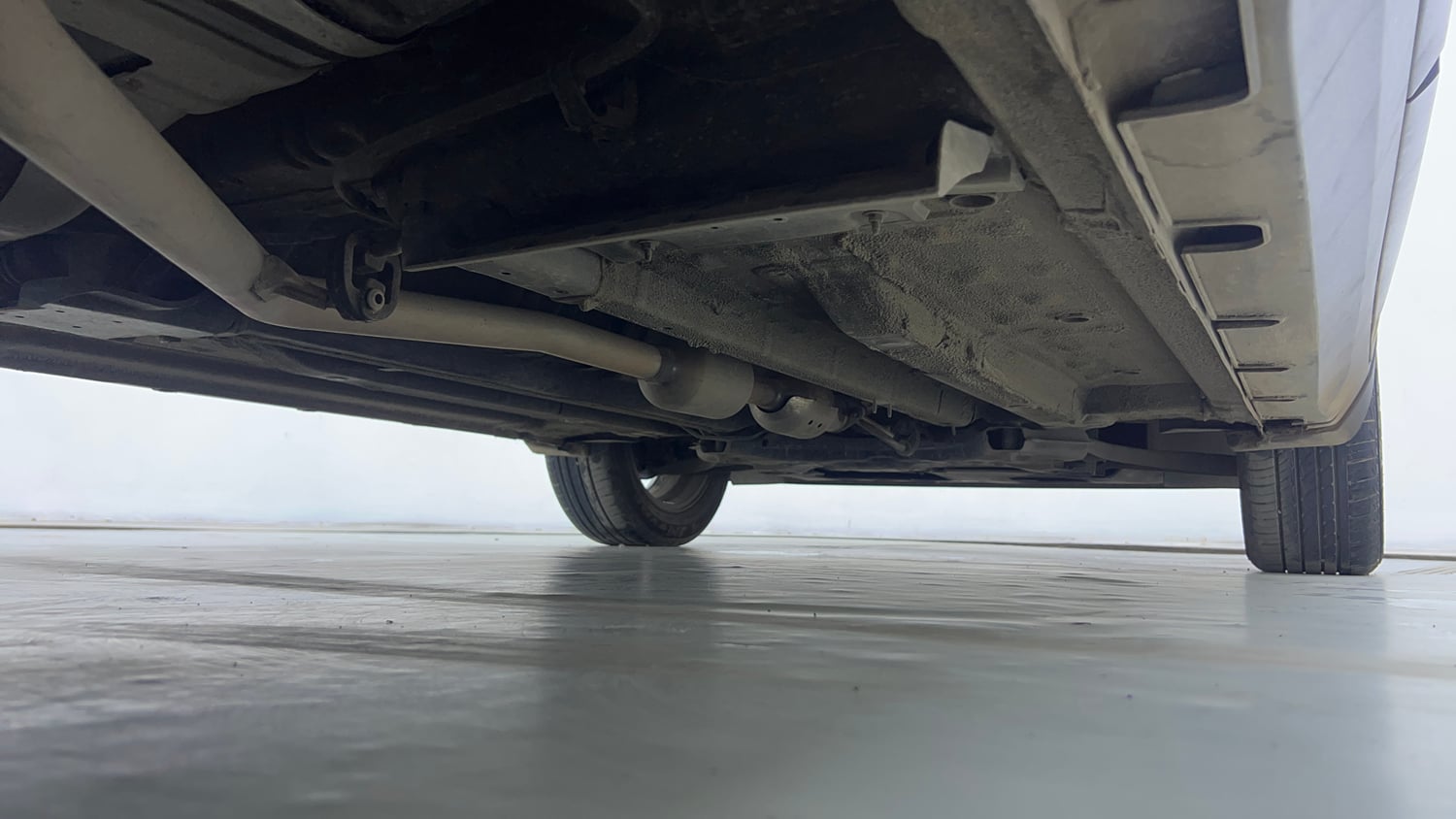 Used 2022 kia Seltos HTX 1.5 IVT Petrol Automatic extra REAR RIGHT UNDERBODY VIEW