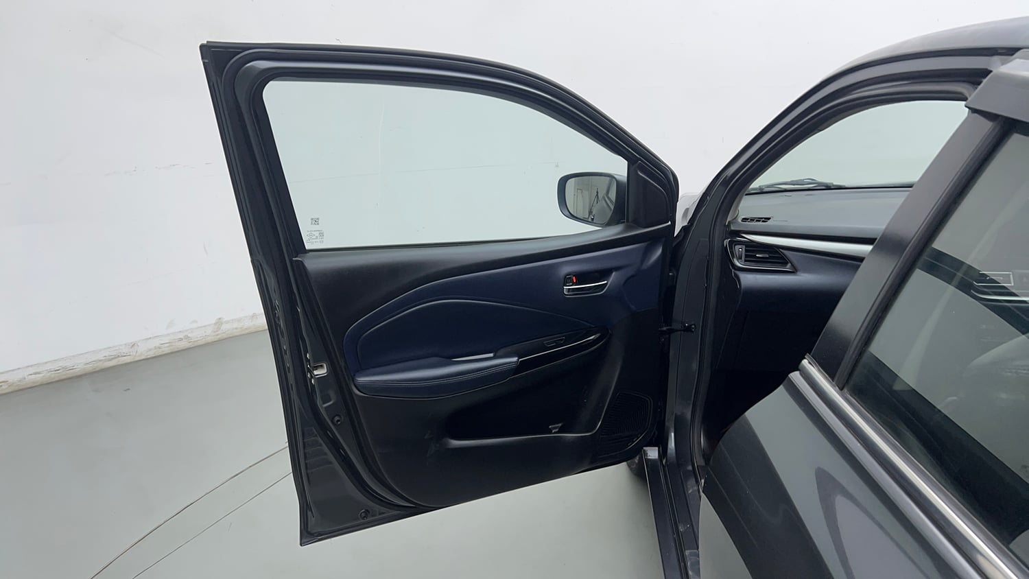 Used 2024 Maruti Suzuki Baleno Zeta MT Petrol Manual interior LEFT FRONT DOOR OPEN VIEW