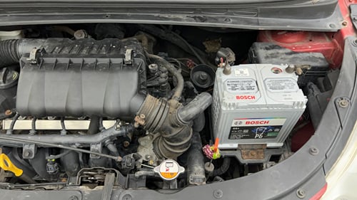 Used 2013 Hyundai i10 Sportz 1.2 AT Kappa2 Petrol Automatic engine ENGINE LEFT SIDE VIEW
