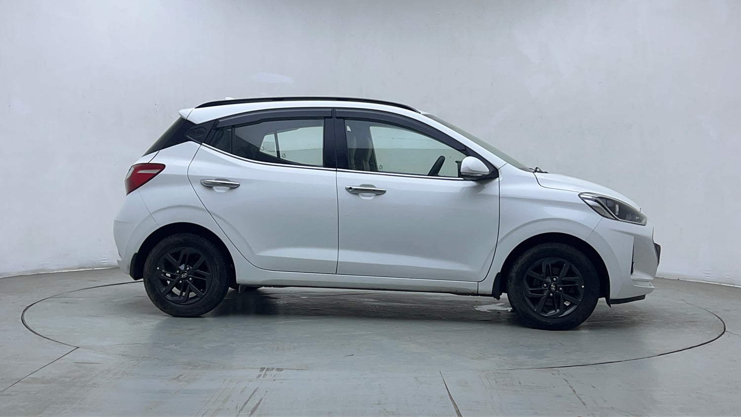 Used 2020 Hyundai Grand i10 Nios Sportz AMT 1.2 Kappa VTVT Petrol Automatic exterior RIGHT SIDE VIEW