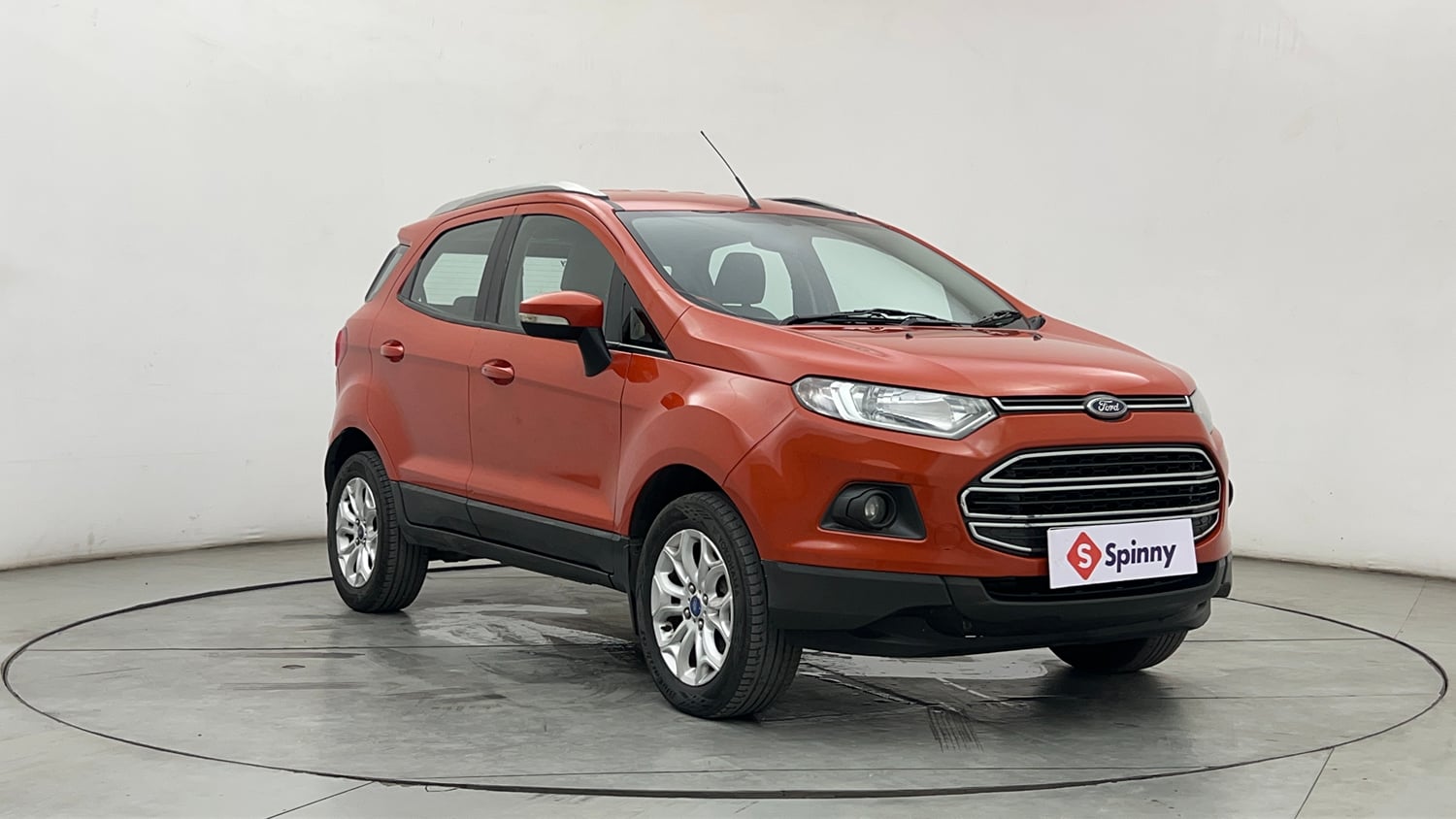 Used 2016 Ford EcoSport Titanium 1.5L Ti-VCT AT Petrol Automatic exterior RIGHT FRONT CORNER VIEW