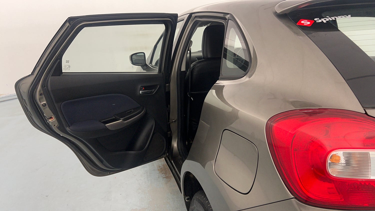 Used 2019 Maruti Suzuki Baleno Delta Petrol Manual interior LEFT REAR DOOR OPEN VIEW