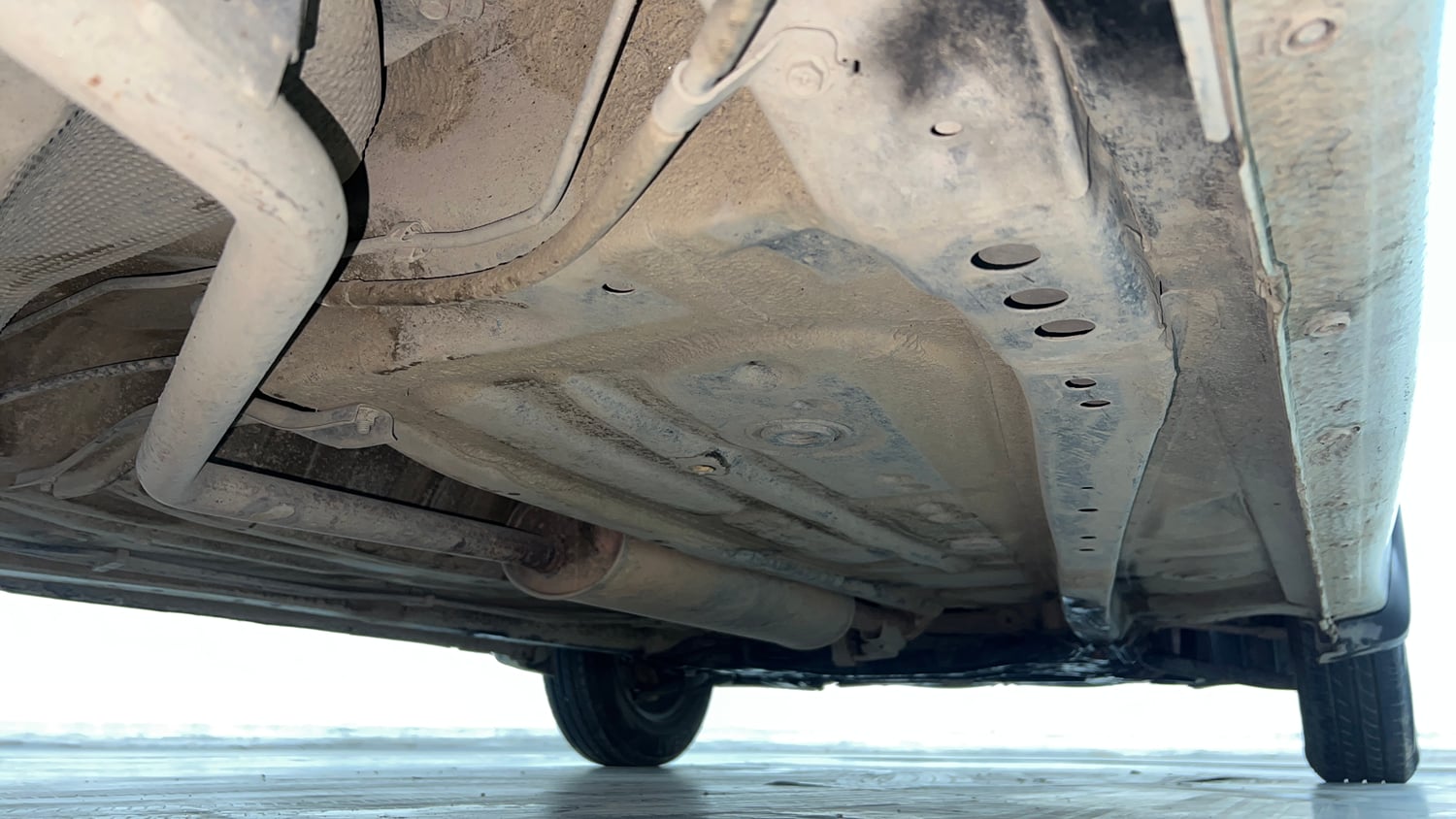 Used 2020 Maruti Suzuki Wagon R 1.0 LXi 1.0 Petrol Manual extra REAR RIGHT UNDERBODY VIEW