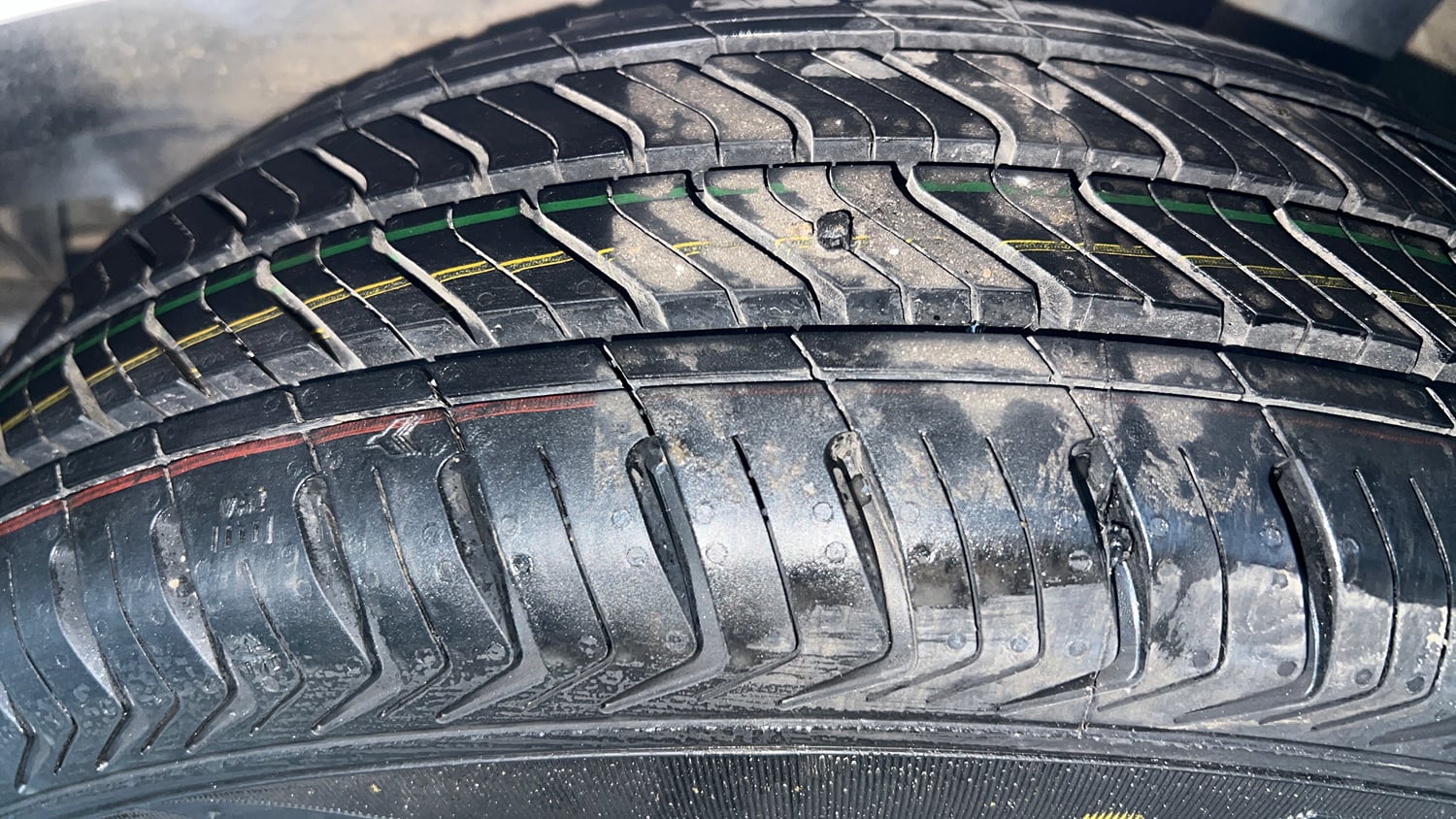 Used 2021 Maruti Suzuki Wagon R 1.0 LXI CNG (Outside Fitted) Cng Manual tyres LEFT REAR TYRE TREAD VIEW