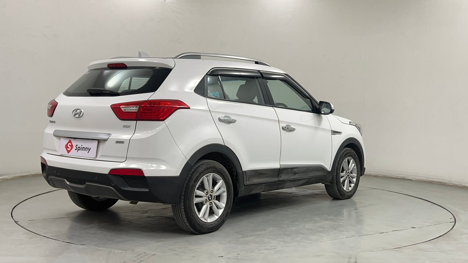 Used 2015 Hyundai Creta 1.6 SX Plus AT Diesel Automatic exterior RIGHT REAR CORNER VIEW
