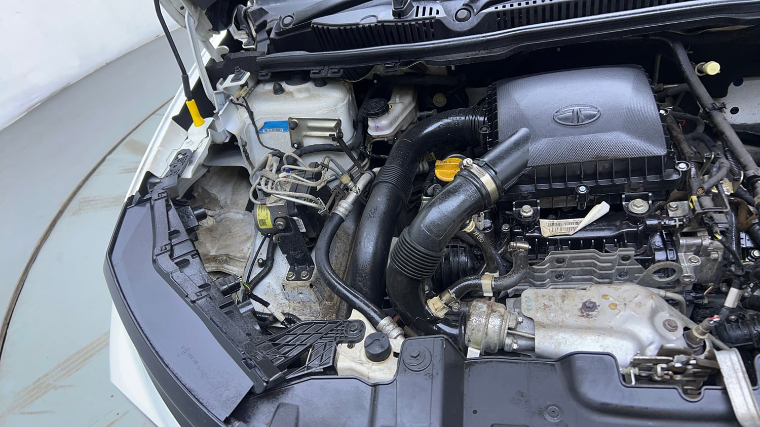 Used 2023 Tata Nexon Fearless Plus S 1.2 Revotron Petrol 7DCA DT Petrol Automatic engine ENGINE RIGHT SIDE VIEW