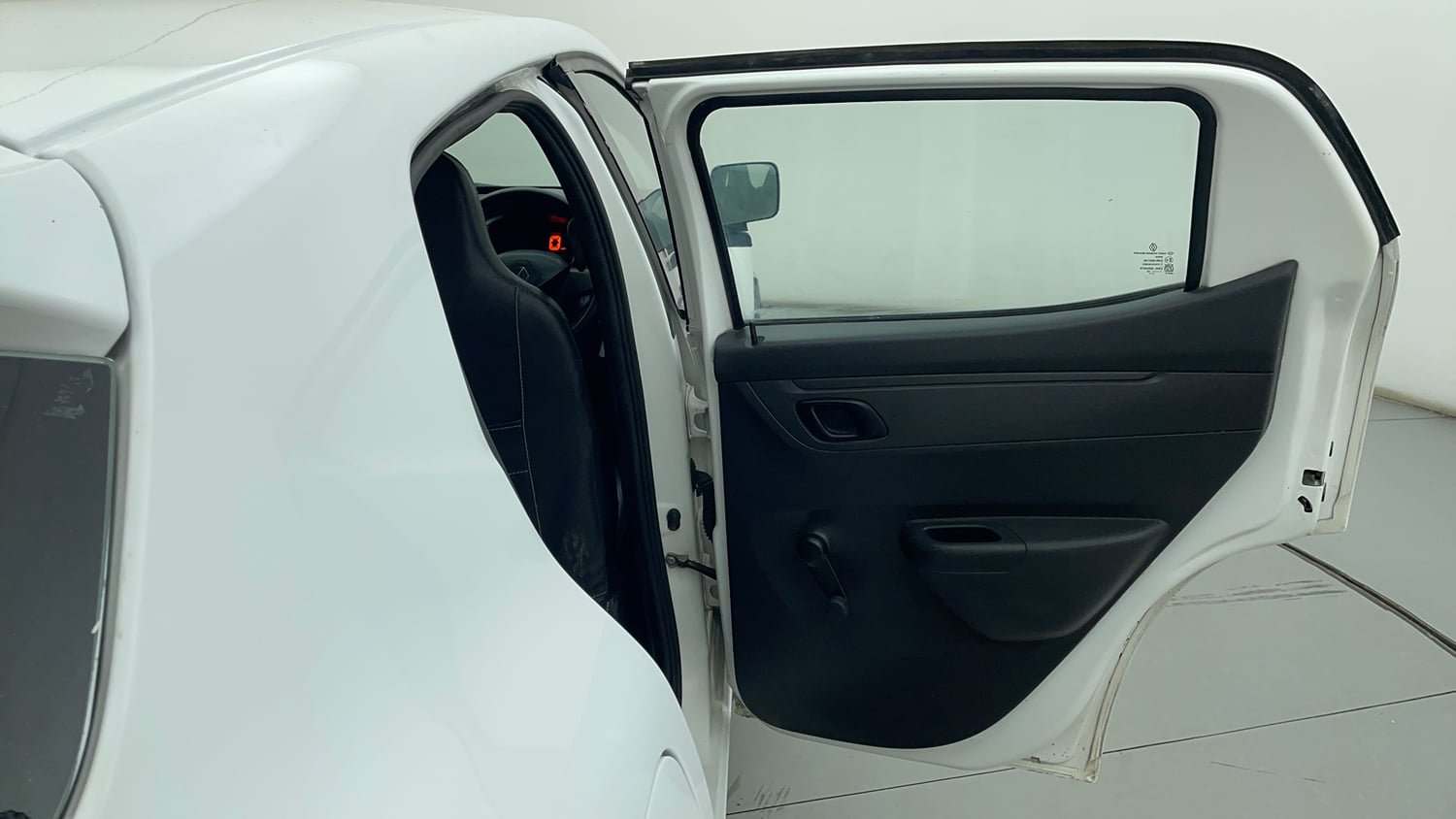 Used 2016 Renault Kwid RXT Petrol Manual interior RIGHT REAR DOOR OPEN VIEW