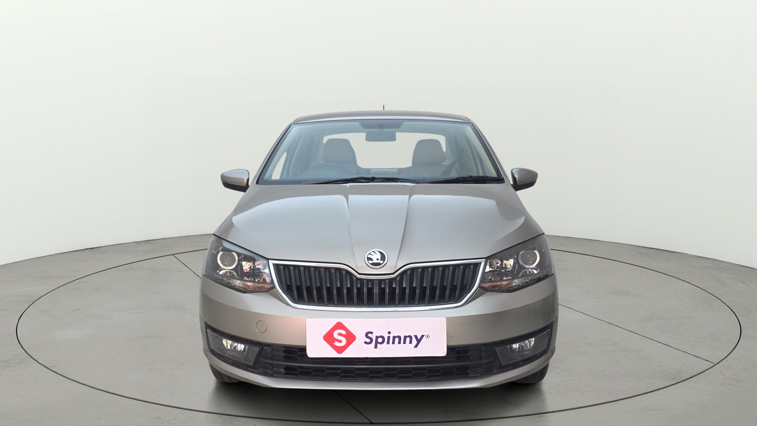 Used 2019 Skoda Rapid Ambition 1.5 TDI Diesel Manual exterior FRONT VIEW