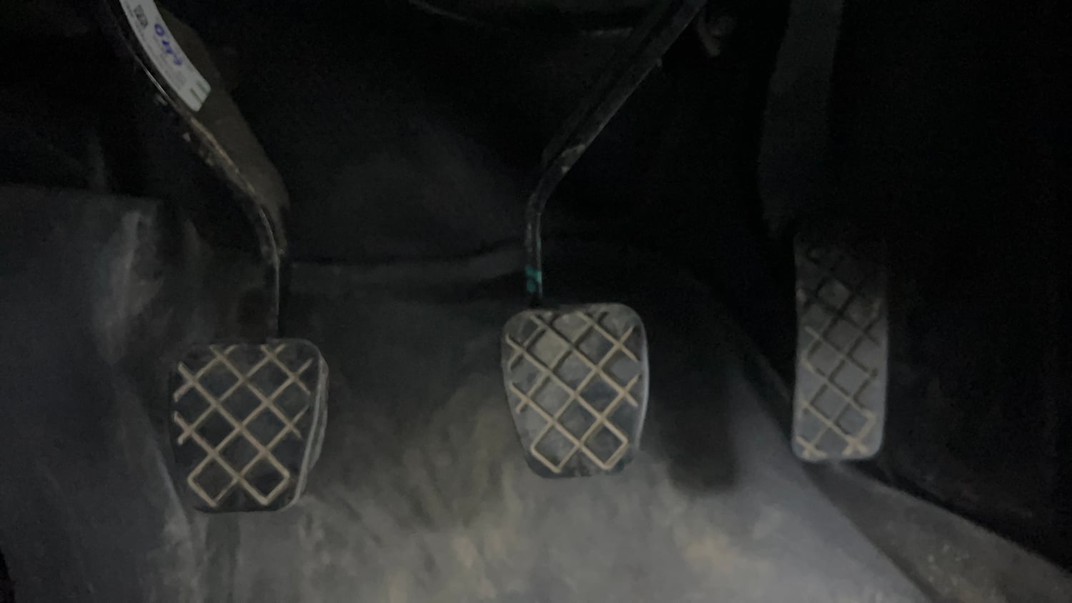 Used 2024 Skoda Kushaq Style 1.0L TSI MT Petrol Manual interior PEDALS VIEW