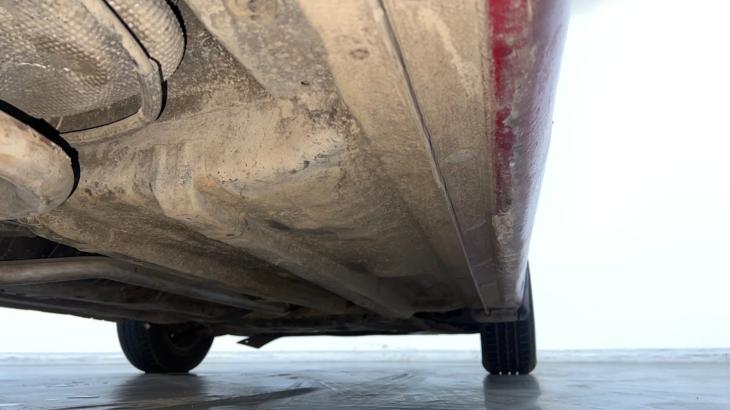 Used 2017 Hyundai Elite i20 Sportz 1.2 Petrol Manual extra REAR RIGHT UNDERBODY VIEW