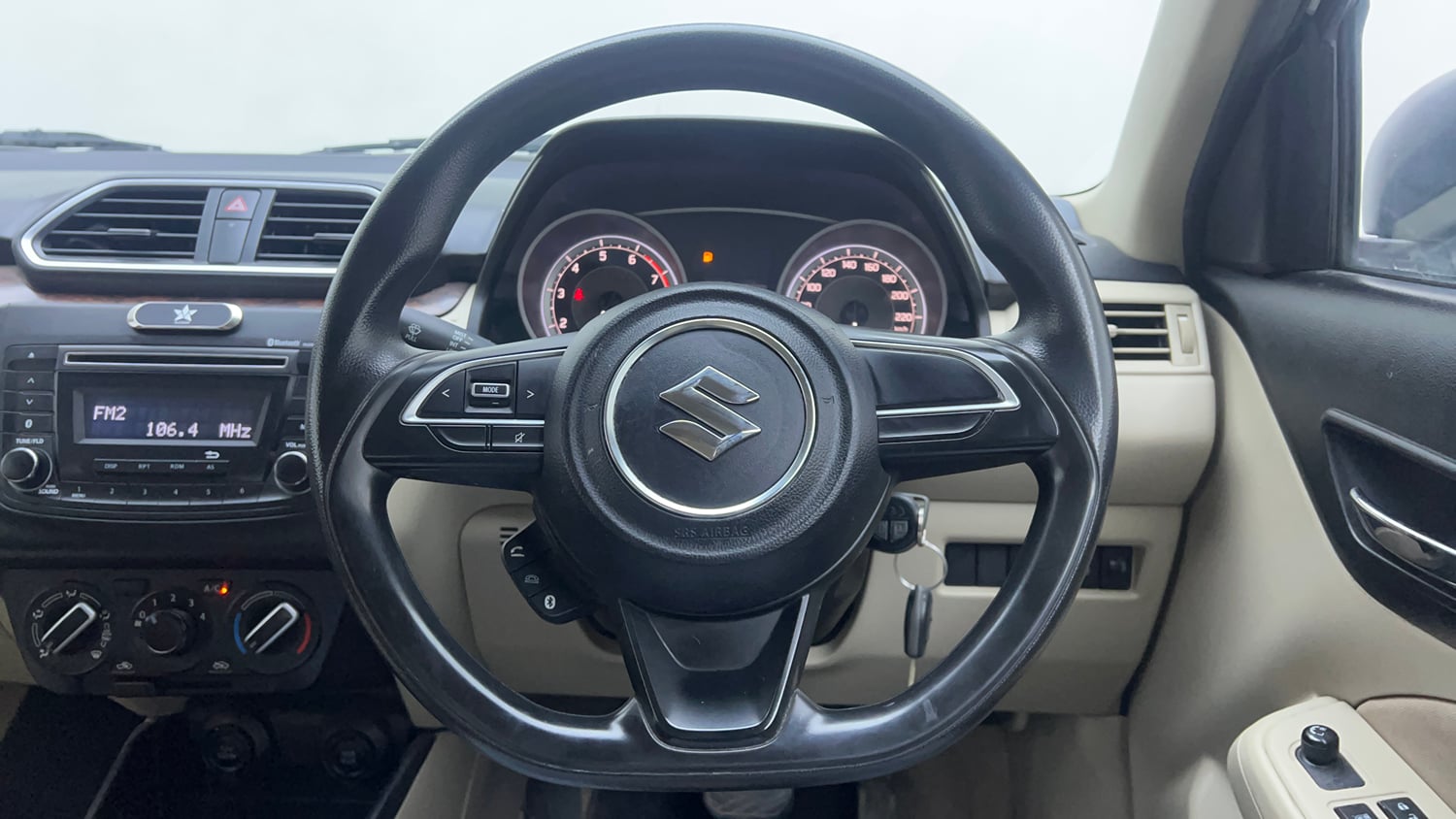 Used 2019 Maruti Suzuki Dzire VXi AMT Petrol Automatic interior STEERING VIEW