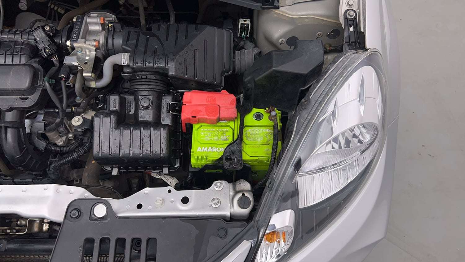 Used 2017 Honda Amaze 1.2 S i-VTEC Petrol Manual engine ENGINE LEFT SIDE VIEW