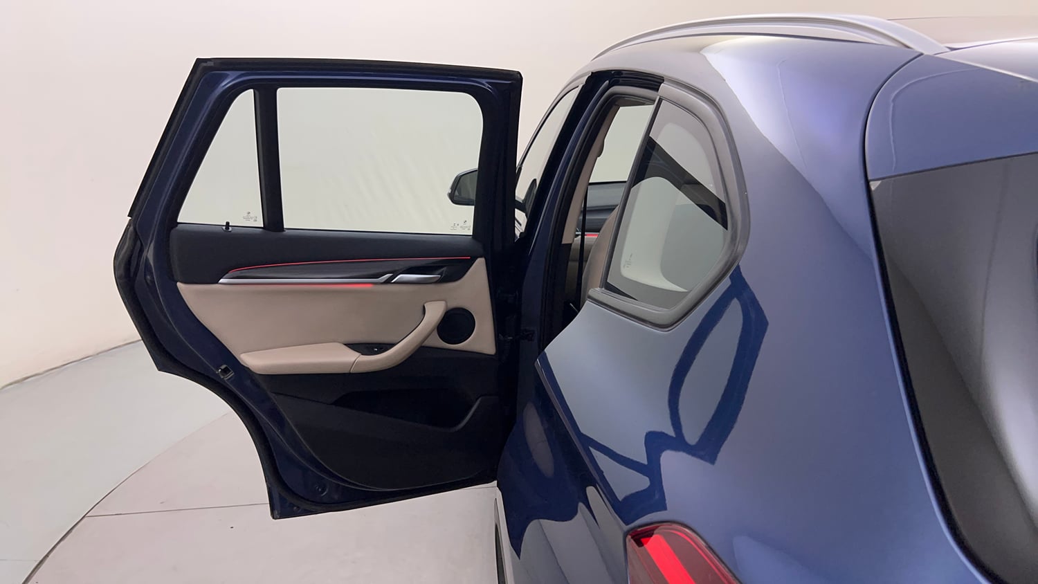 Used 2021 BMW X1 sDrive20d xLine Diesel Automatic interior LEFT REAR DOOR OPEN VIEW