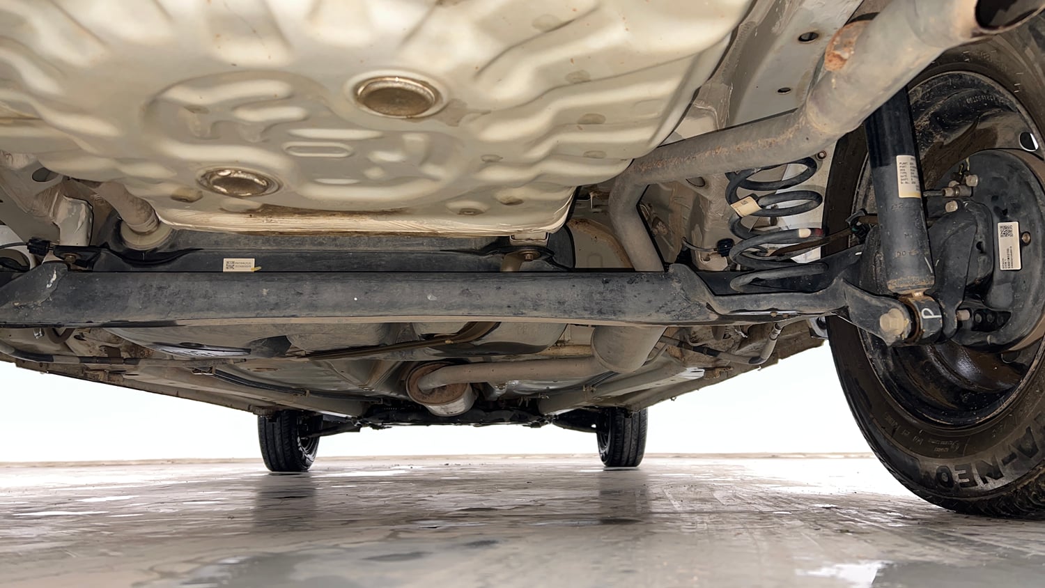 Used 2023 Maruti Suzuki Alto K10 VXi Plus Petrol Manual extra REAR UNDERBODY VIEW (TAKEN FROM REAR)