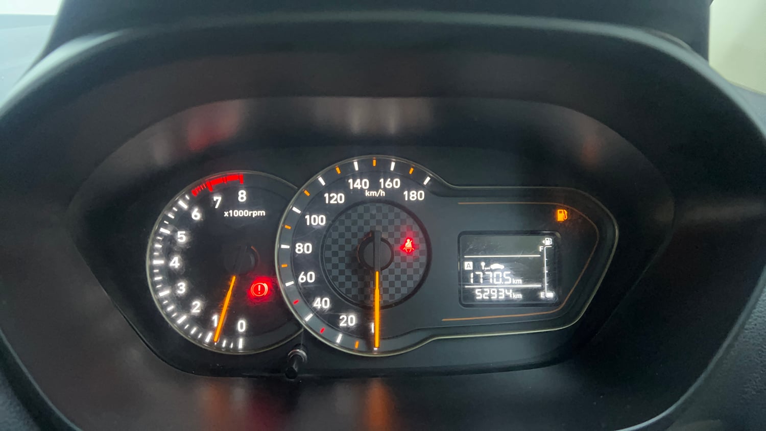 Used 2022 Hyundai Santro Sportz Petrol Manual interior CLUSTERMETER VIEW