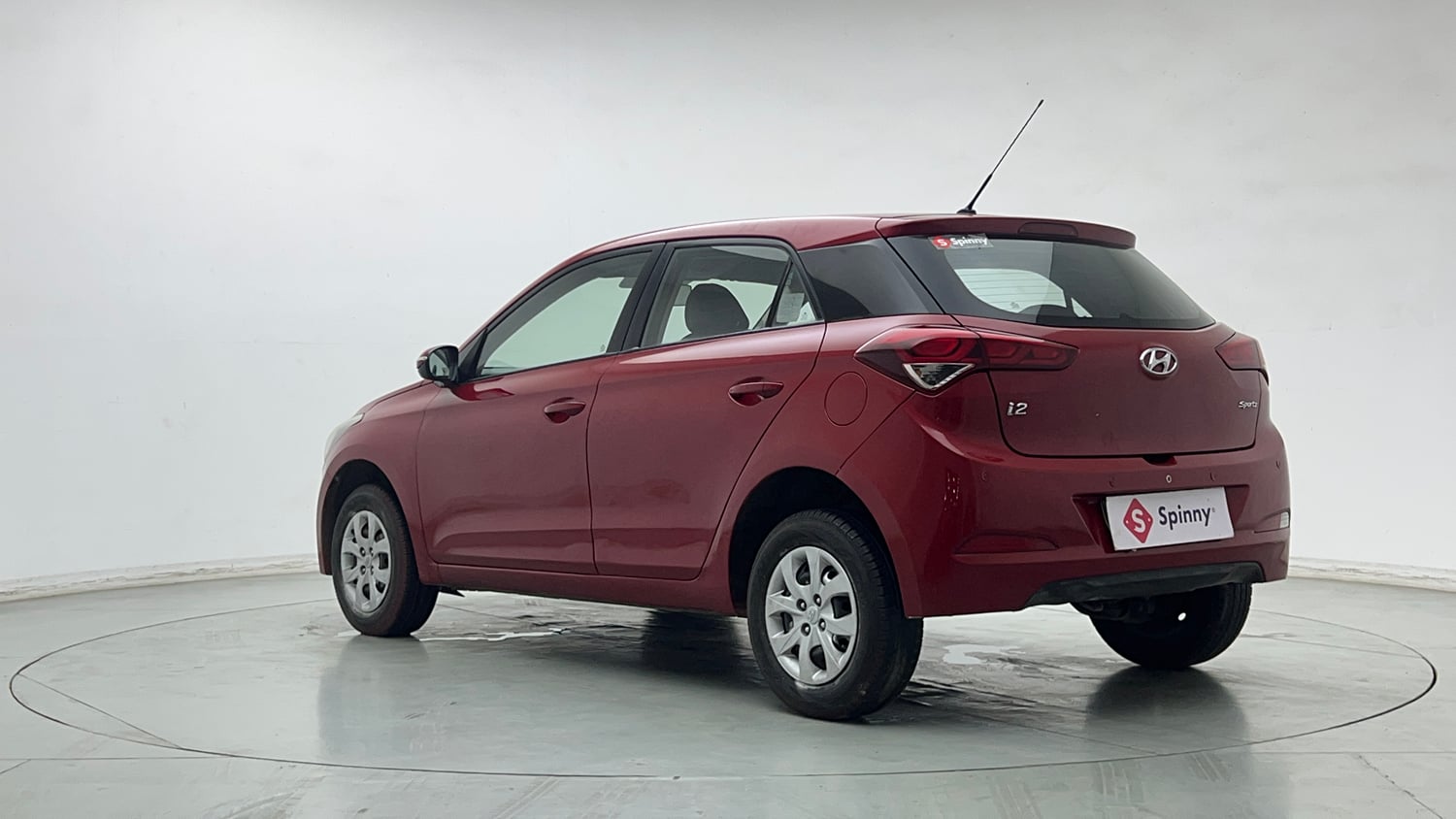 Used 2017 Hyundai Elite i20 Sportz 1.2 Petrol Manual exterior LEFT REAR CORNER VIEW