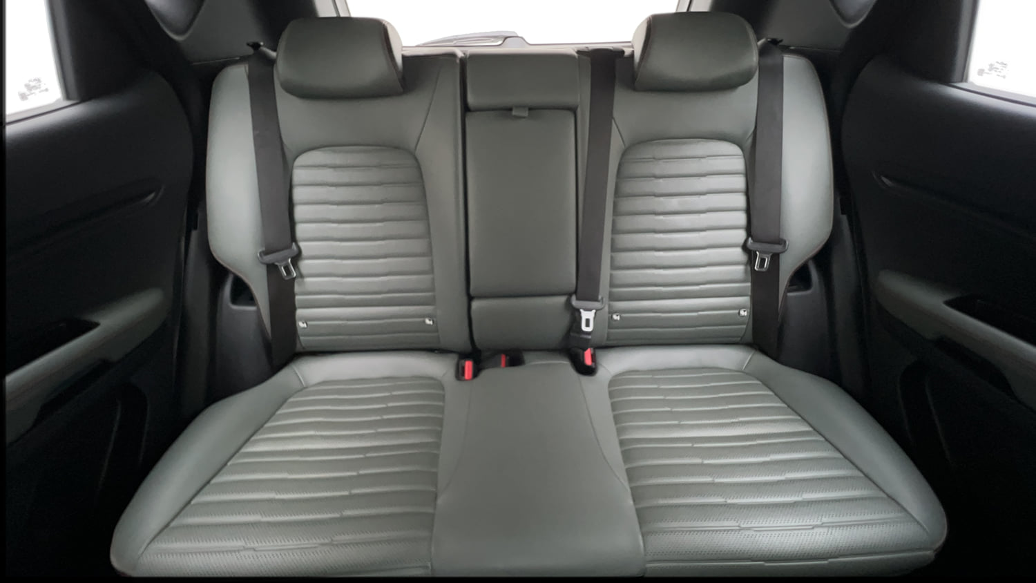 Used 2024 Kia Sonet X Line 1.0 Turbo Petrol DCT Petrol Automatic interior REAR SEAT CONDITION VIEW