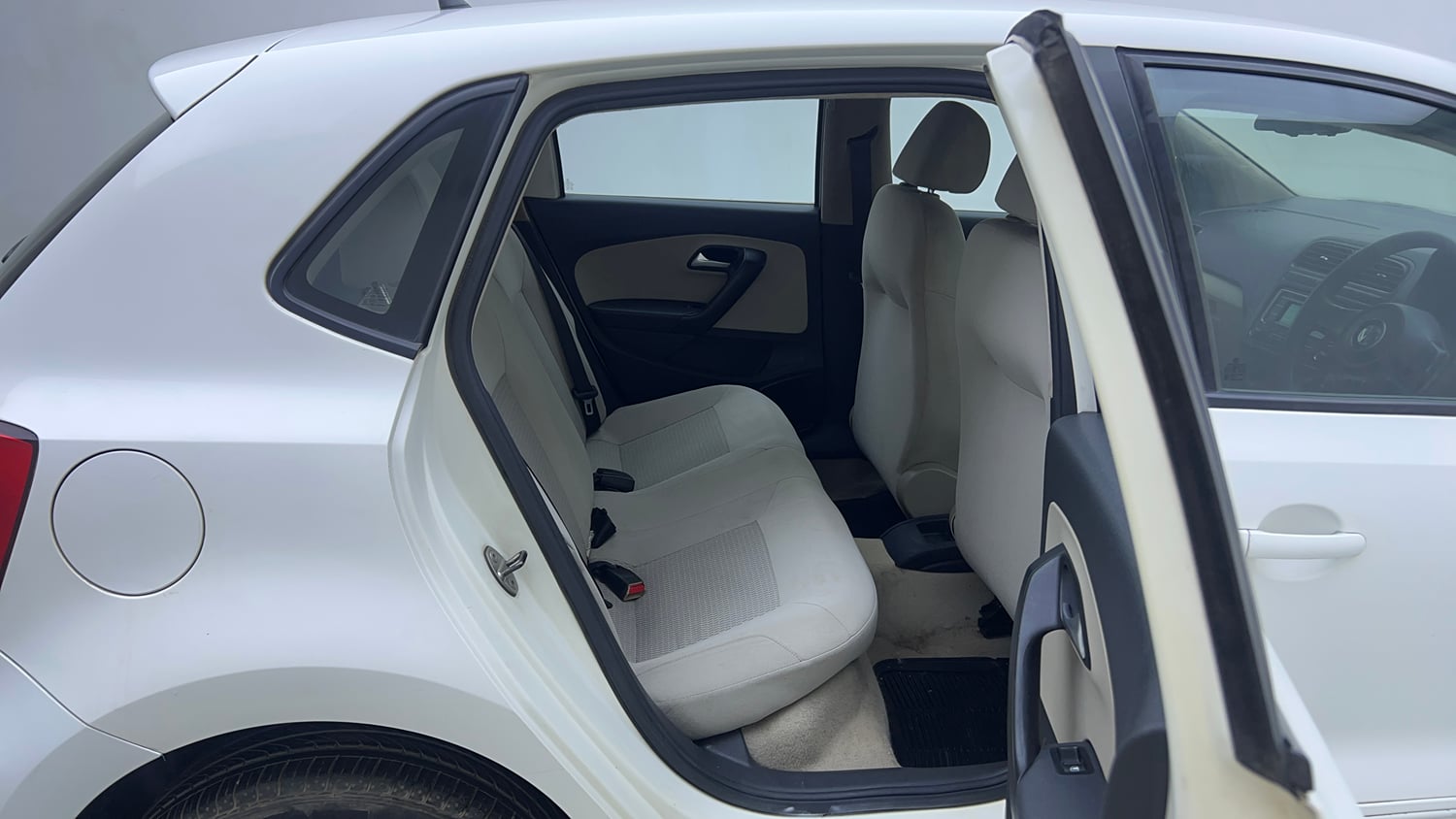 Used 2013 Volkswagen Polo Comfortline 1.2L (P) Petrol Manual interior RIGHT SIDE REAR DOOR CABIN VIEW