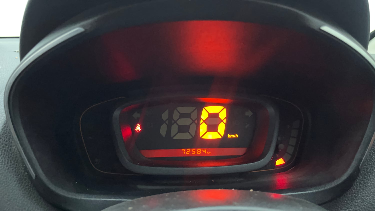 Used 2019 Renault Kwid CLIMBER 1.0 Petrol Manual interior CLUSTERMETER VIEW