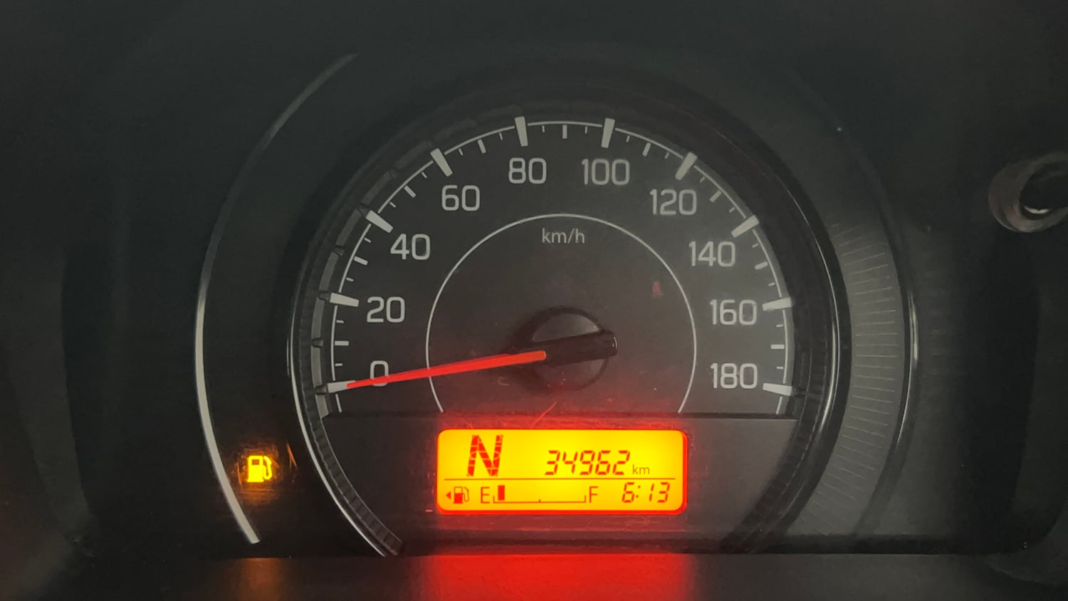 Used 2021 Maruti Suzuki Wagon R VXi (O) 1.2 AMT Petrol Automatic interior CLUSTERMETER VIEW