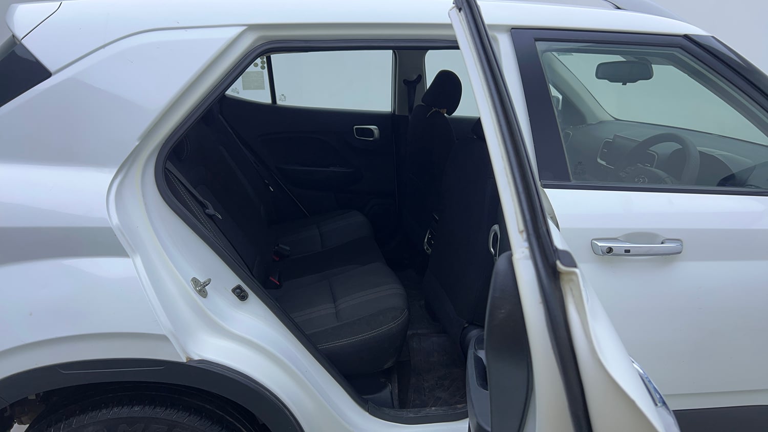 Used 2019 Hyundai Venue SX Plus 1.0 Turbo DCT Petrol Automatic interior RIGHT SIDE REAR DOOR CABIN VIEW