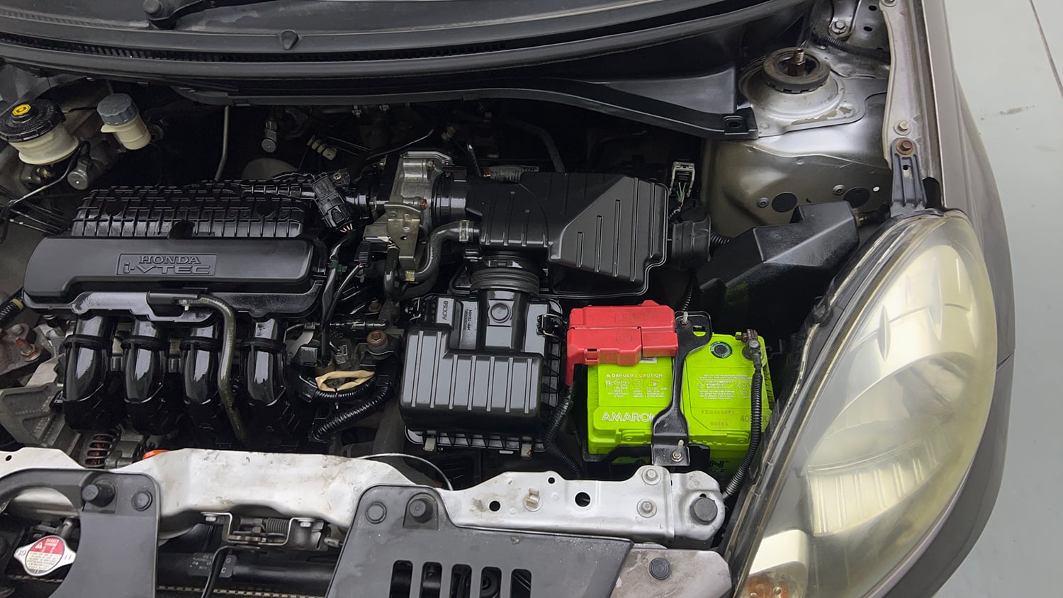 Used 2013 Honda Amaze 1.2 S i-VTEC Petrol Manual engine ENGINE LEFT SIDE VIEW