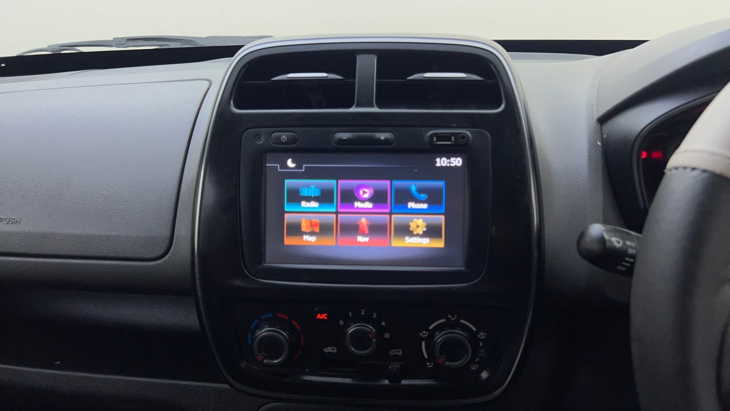 Used 2018 Renault Kwid 1.0 RXT AMT Petrol Automatic top_features Integrated (in-dash) music system