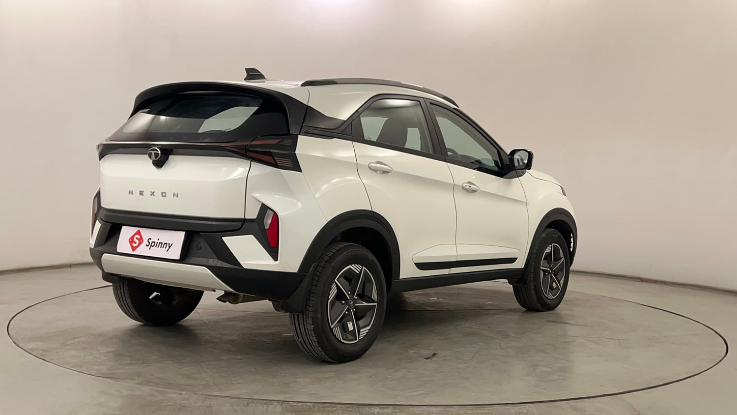 Used 2024 Tata Nexon Creative Plus S 1.2 Revotron Petrol 7DCA Petrol Automatic exterior RIGHT REAR CORNER VIEW