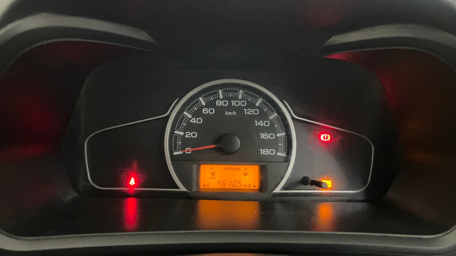 Used 2021 Maruti Suzuki Alto 800 LXi CNG Cng Manual interior CLUSTERMETER VIEW