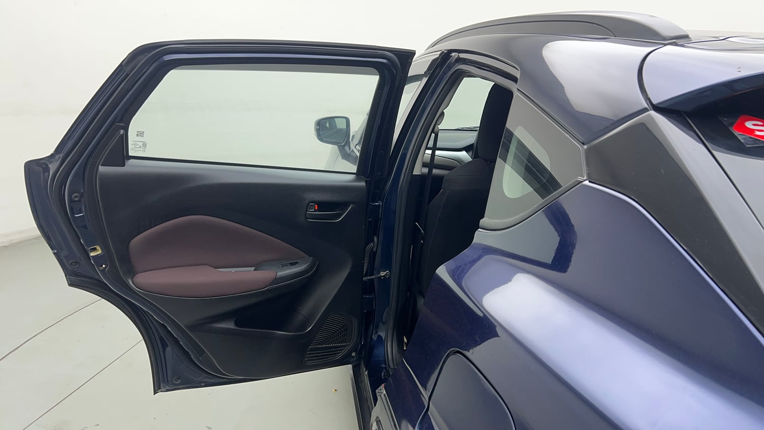 Used 2023 Maruti Suzuki Fronx Delta Plus 1.2L AGS Petrol Automatic interior LEFT REAR DOOR OPEN VIEW