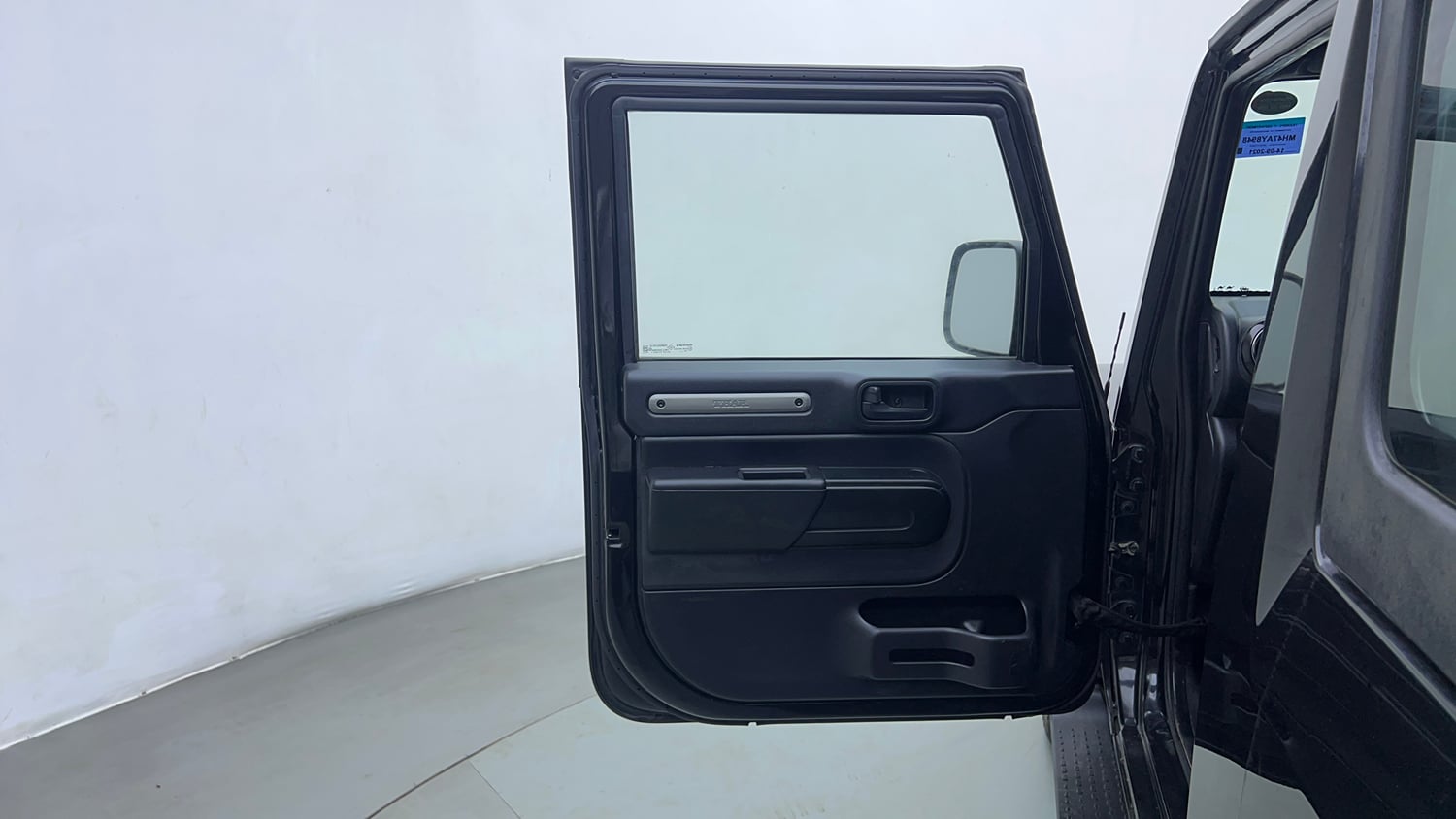 Used 2021 mahindra Thar LX Hard Top Petrol AT 4WD Petrol Automatic interior LEFT FRONT DOOR OPEN VIEW