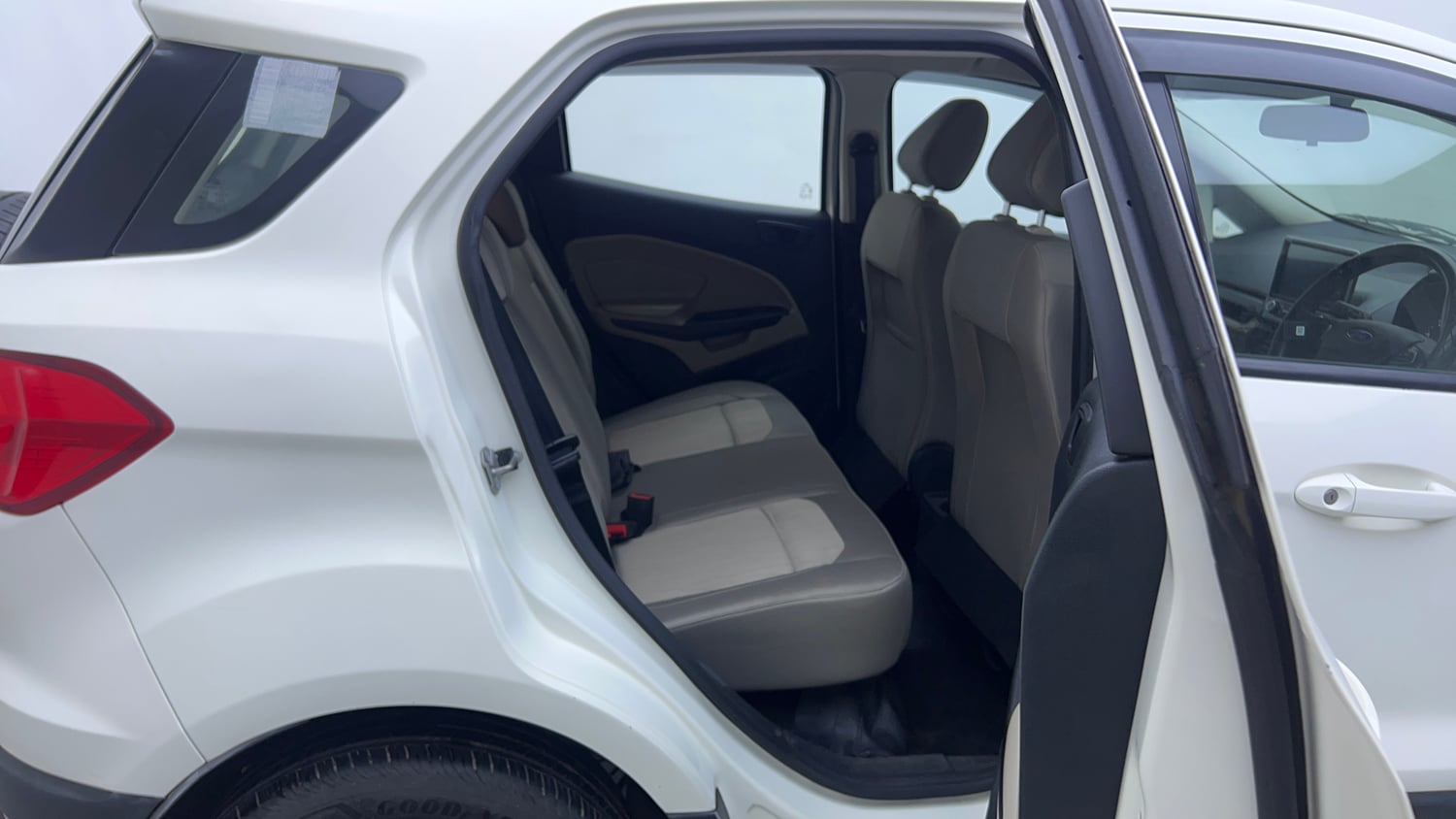 Used 2021 Ford EcoSport Trend 1.5L TDCi Diesel Manual interior RIGHT SIDE REAR DOOR CABIN VIEW