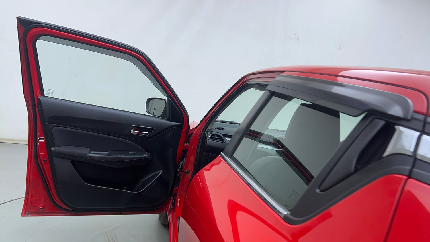 Used 2023 Maruti Suzuki Swift VXi Petrol Manual interior LEFT FRONT DOOR OPEN VIEW