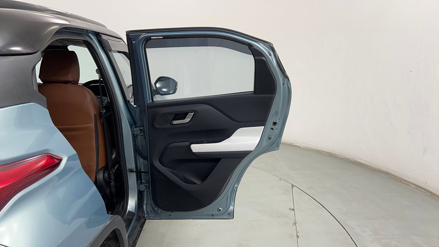 Used 2023 Tata Punch Creative Dual Tone Petrol Manual interior RIGHT REAR DOOR OPEN VIEW