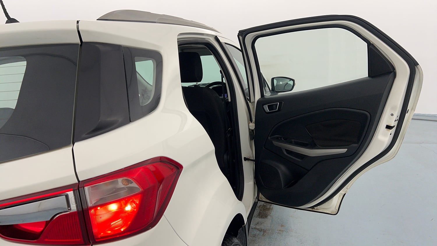 Used 2018 Ford EcoSport Titanium 1.5L TDCi Diesel Manual interior RIGHT REAR DOOR OPEN VIEW
