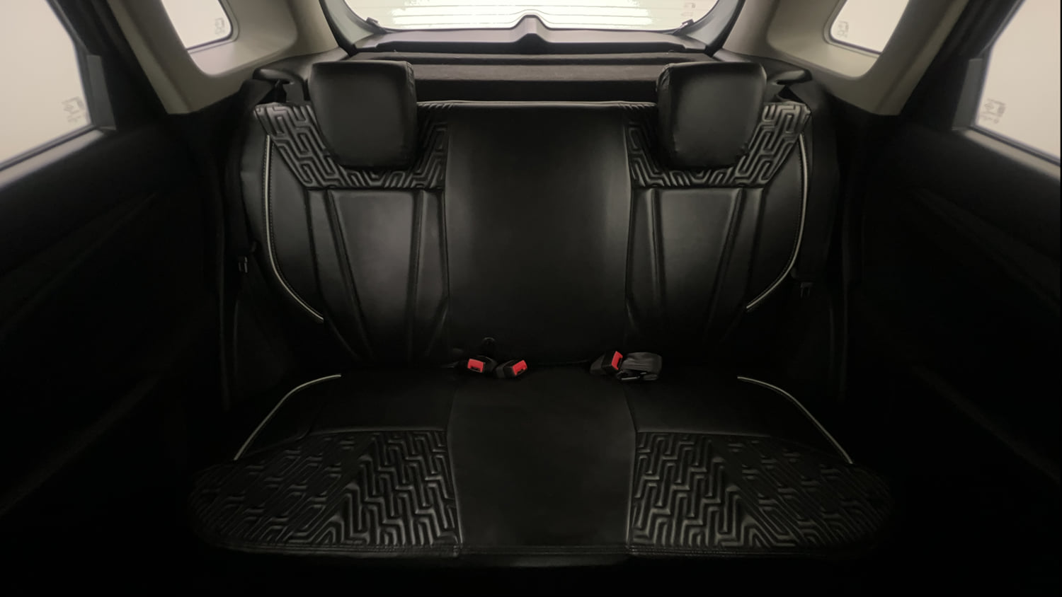Used 2023 Maruti Suzuki Brezza VXi Petrol Manual interior REAR SEAT CONDITION VIEW
