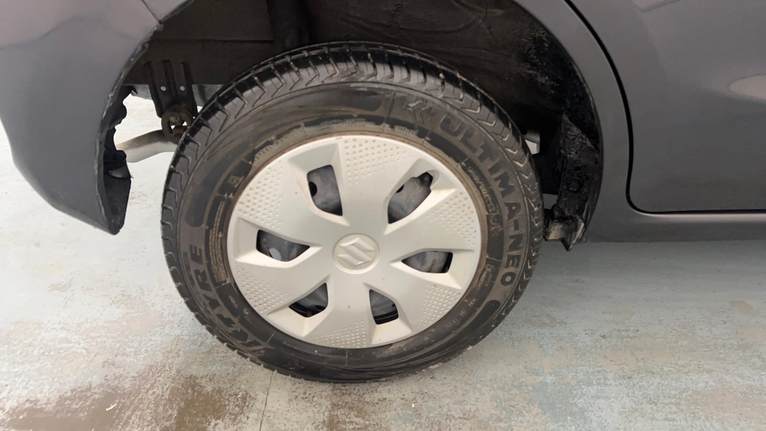 Used 2023 Maruti Suzuki Alto K10 VXi Plus Petrol Manual tyres RIGHT REAR TYRE RIM VIEW