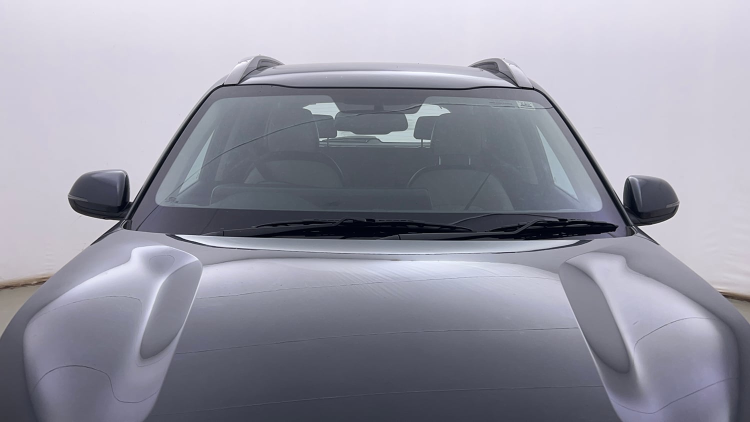 Used 2022 Kia Sonet HTX Plus 1.5 Diesel Manual exterior FRONT WINDSHIELD VIEW