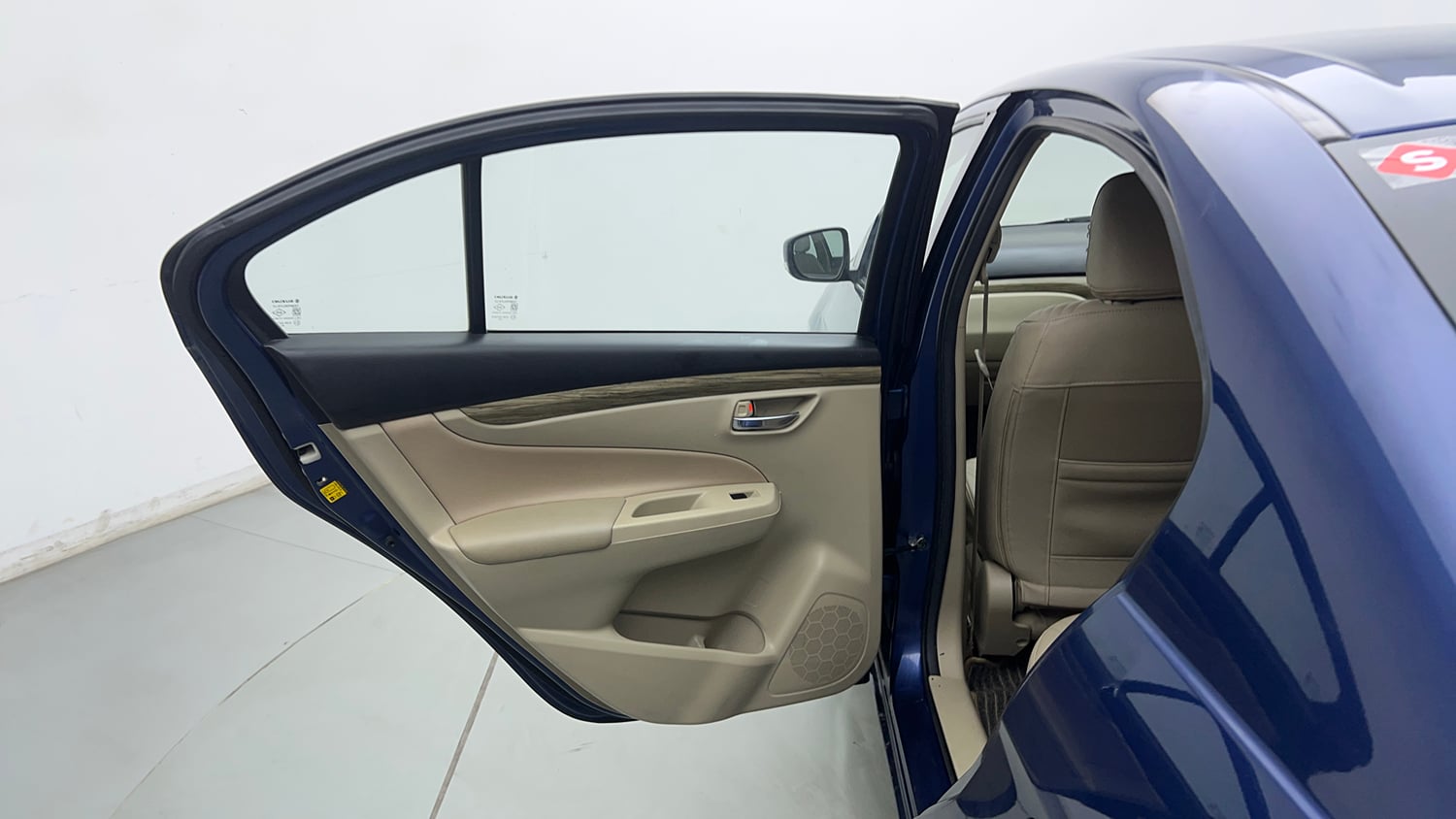 Used 2020 Maruti Suzuki Ciaz Delta Hybrid 1.5 Petrol Manual interior LEFT REAR DOOR OPEN VIEW