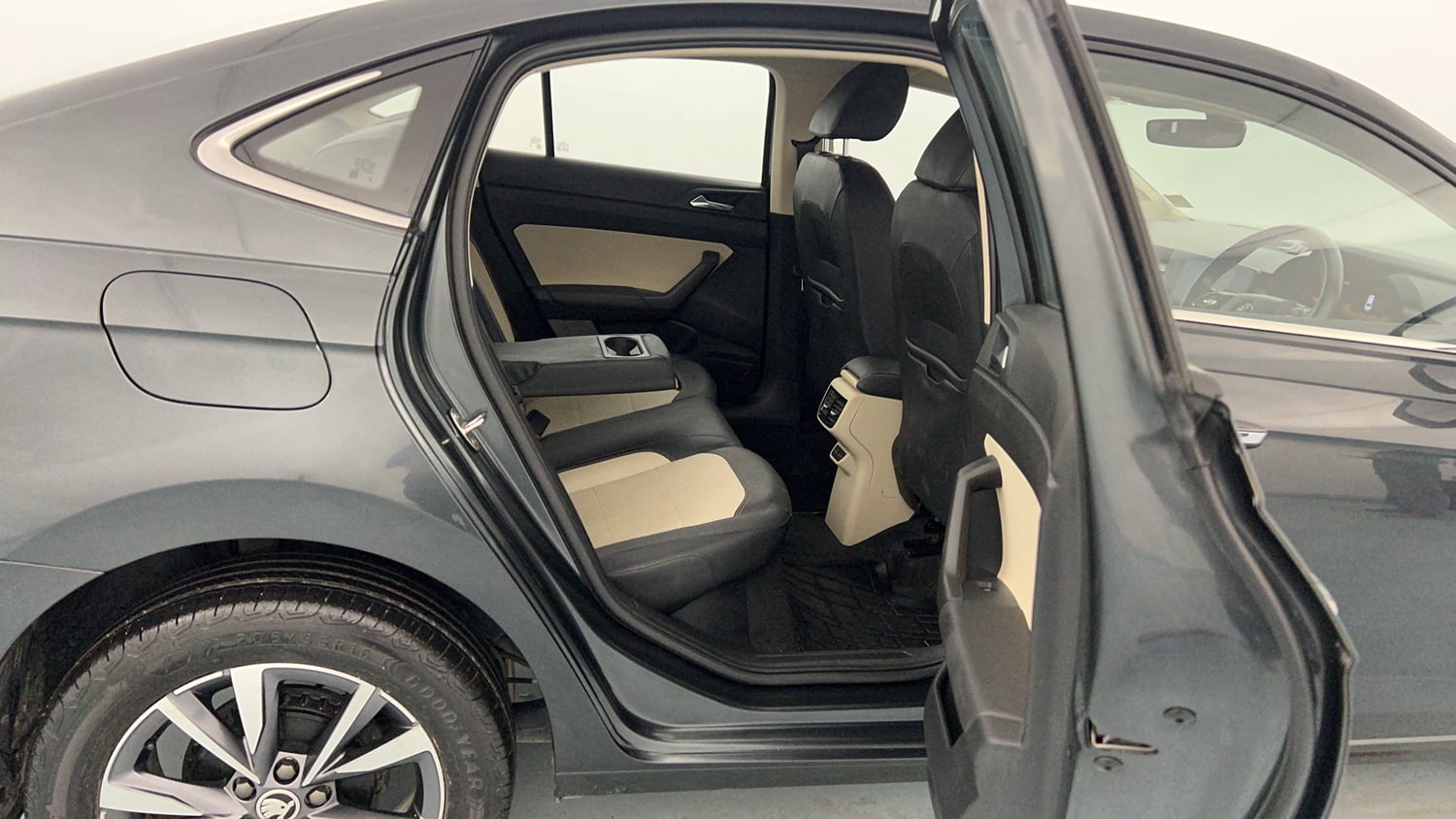 Used 2023 Skoda Slavia Style 1.5L TSI DSG Petrol Automatic interior RIGHT SIDE REAR DOOR CABIN VIEW